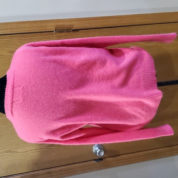 Maison scotch wool alpaca blend smart tarte bold pink and green 2 pack sweaters - Picture 3 of 9